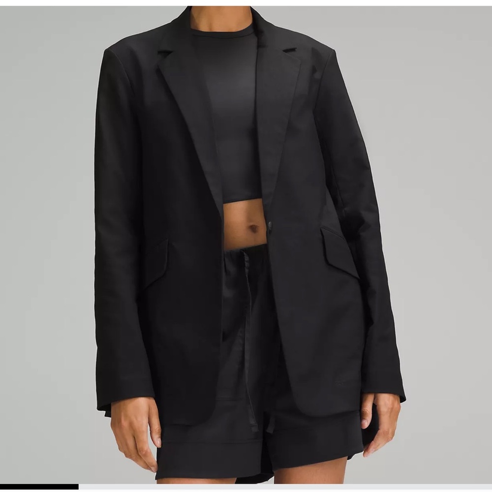 Lululemon Athletica Black Blazer